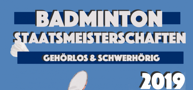 Absage – 22. ÖSTM Badminton am 4.5.2019 in Vorchdorf/OÖ