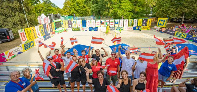 Die Beachvolleyball EM in Baden war ein großer Erfolg: Silber für das U-19 Jugend-AUT Nationalteam!